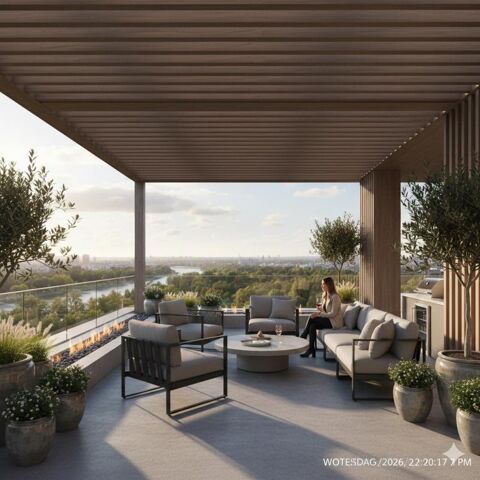   **FRAIS DE NOTAIRE OFFERTS - DERNIER �TAGE - 50 M2 DE BALCON - AGR�ABLE APPARTEMENT 4 PI�CES AU COEUR QUARTIER R�SIDENTIEL Appartement - 4 pi�ce(s) - 77 m�