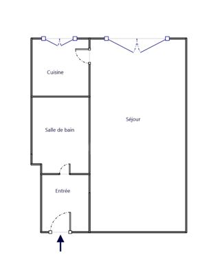  Appartement � vendre 1 pi�ce 26 m�