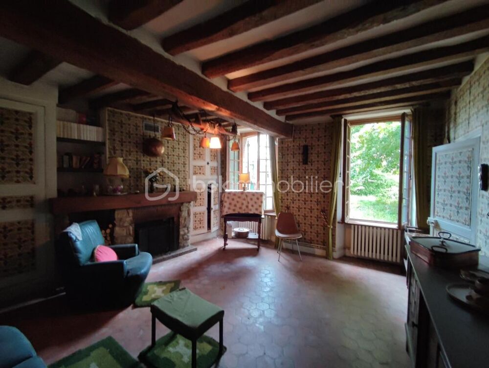 Vente Propri�t�/Ch�teau Une propri�t� comprenant deux habitations, une long�re de 100 m� et un logement de 42 m� avec une grange et d�pendances, cave su Thorigny sur oreuse