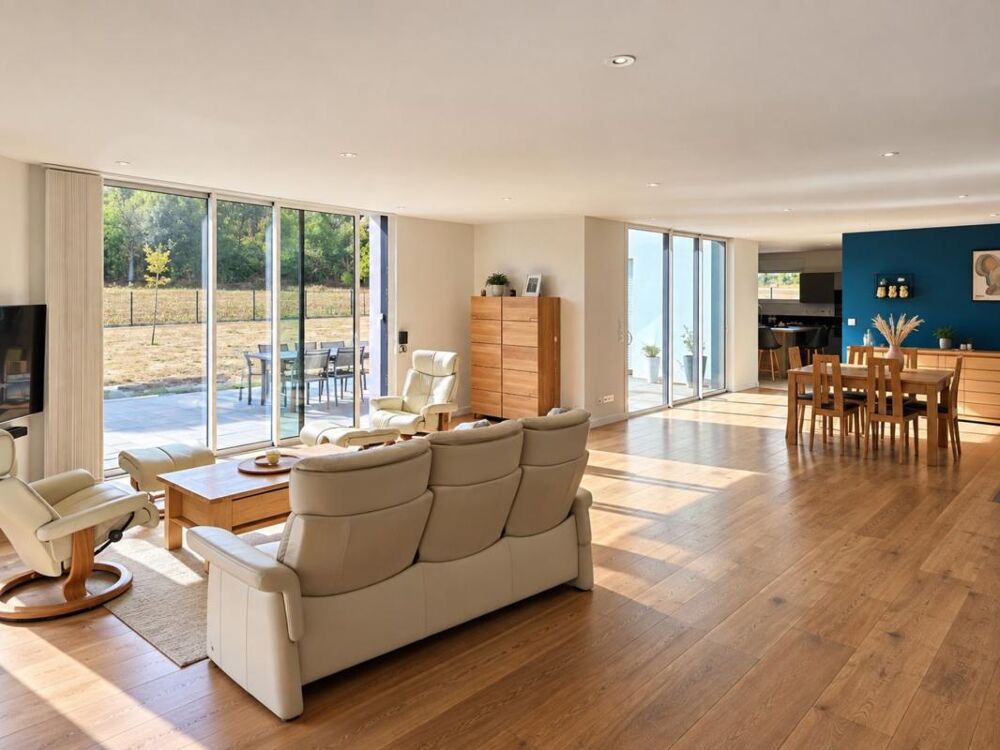Vente Maison Maison contemporaine 165 m² + 180 m² de garage/atelier – Un lieu pour vivre… et pour vos projets Saint vincent sur oust