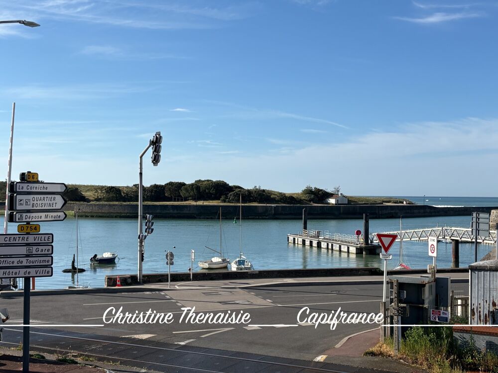 Vente Maison Maison à vendre 8 pièces VUE MER et PORT, Garage, à 5OO m. de la plage de Boisvinet SAINT GILLES CROIX DE VIE (85) Saint gilles croix de vie
