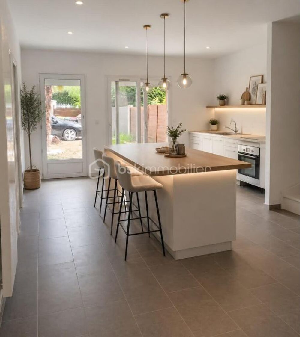 Maison avec jardin exposé plein Sud