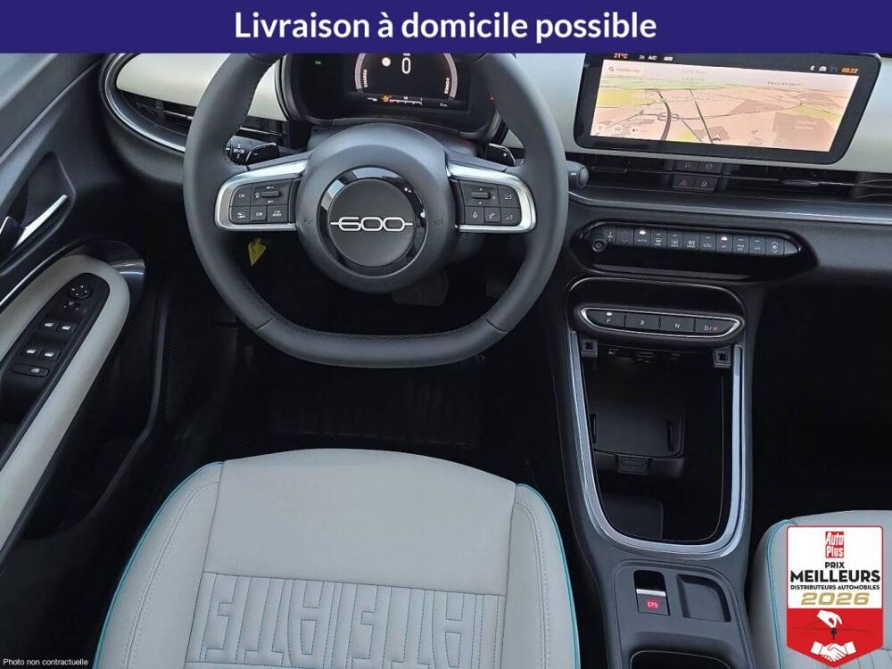 Fiat 600 T-Gen 3 1.2 Hybrid 110ch eDCT6 La Prima 2026 occasion 10150 Lavau
