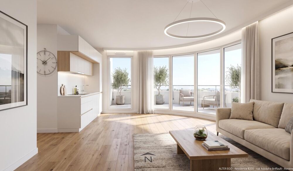Vente Appartement **RARE: 3 PIÈCES EN ÉTAGE ÉLEVÉ AVEC BALCON + PARKING PROCHE MÉTRO** Asnieres sur seine
