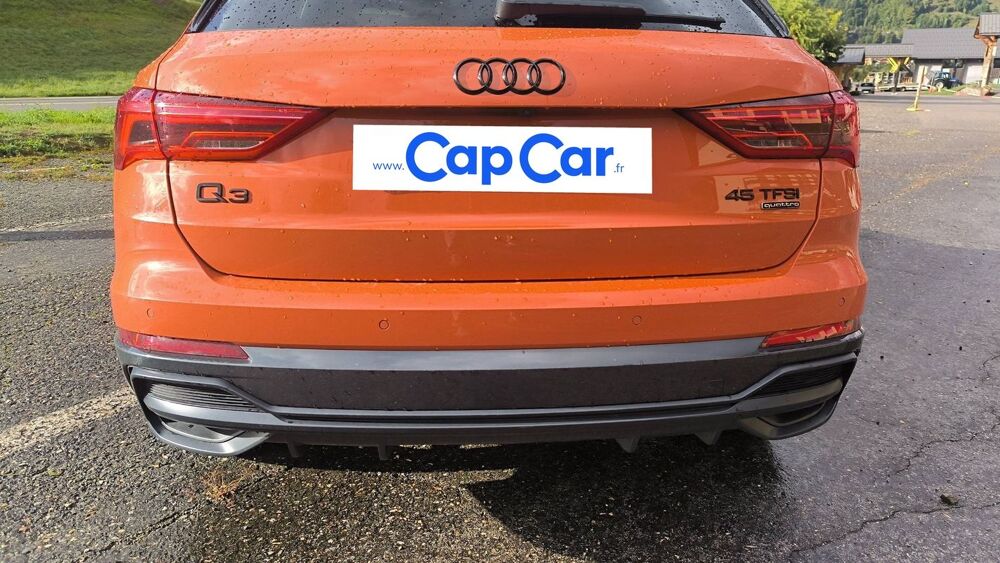 Q3 II 2.0 TFSI 230 Quattro S-TRONIC 7 S line - Toit ouvrant 2018 occasion 74120 Megeve
