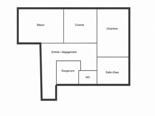  Appartement � vendre 2 pi�ces 46 m�