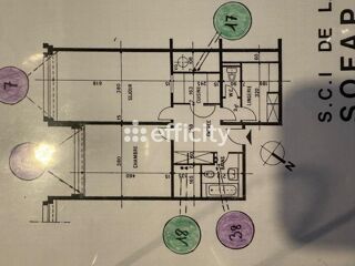  Appartement � vendre 2 pi�ces 68 m�