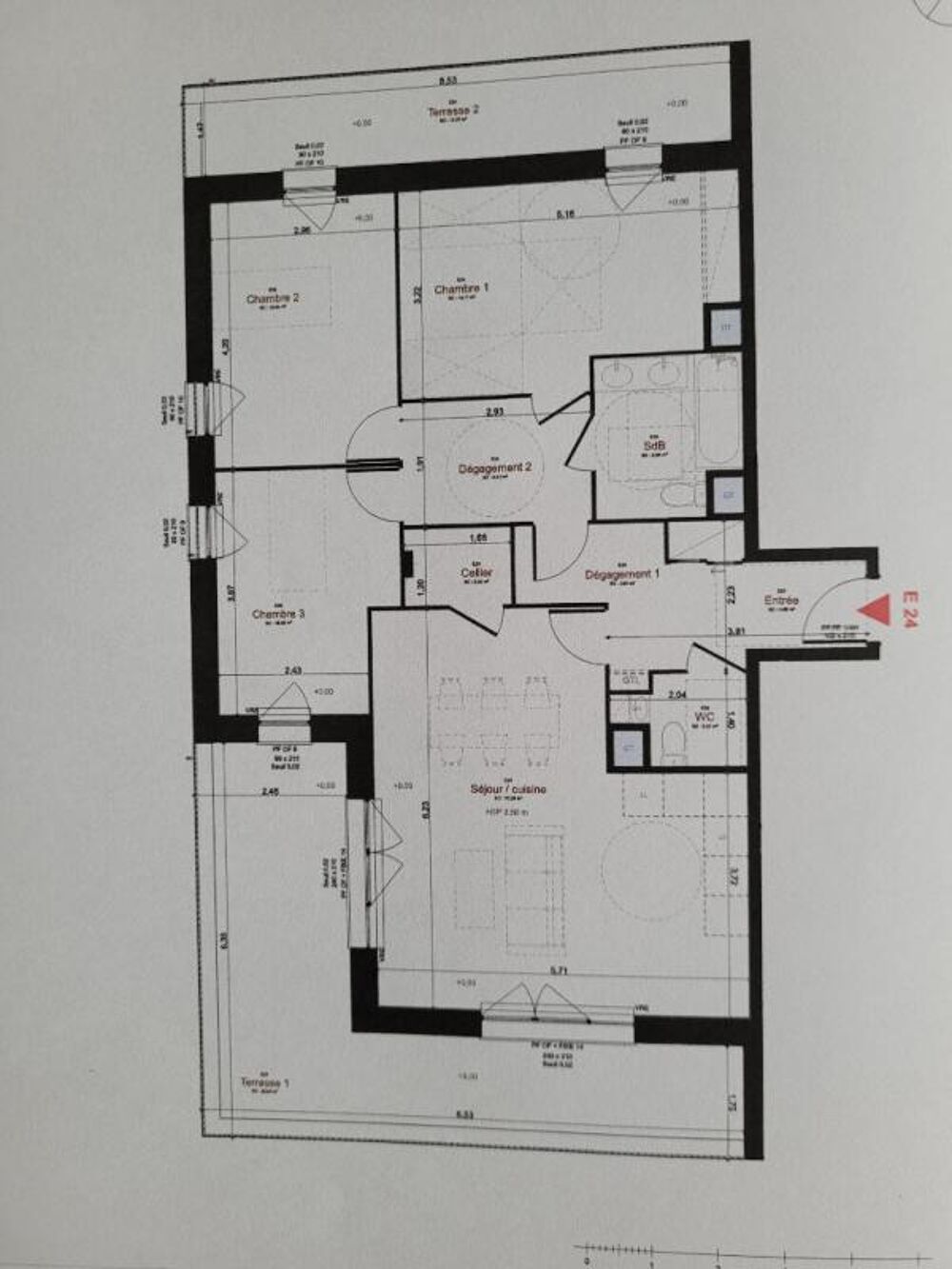 Mouvaux appartement 4 pièces