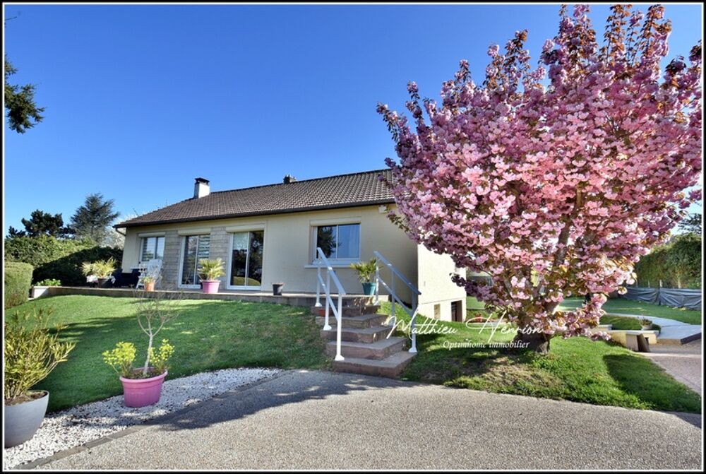 Maison familiale sur sous-sol, 3 chambres + 1 bureau, DPE C
