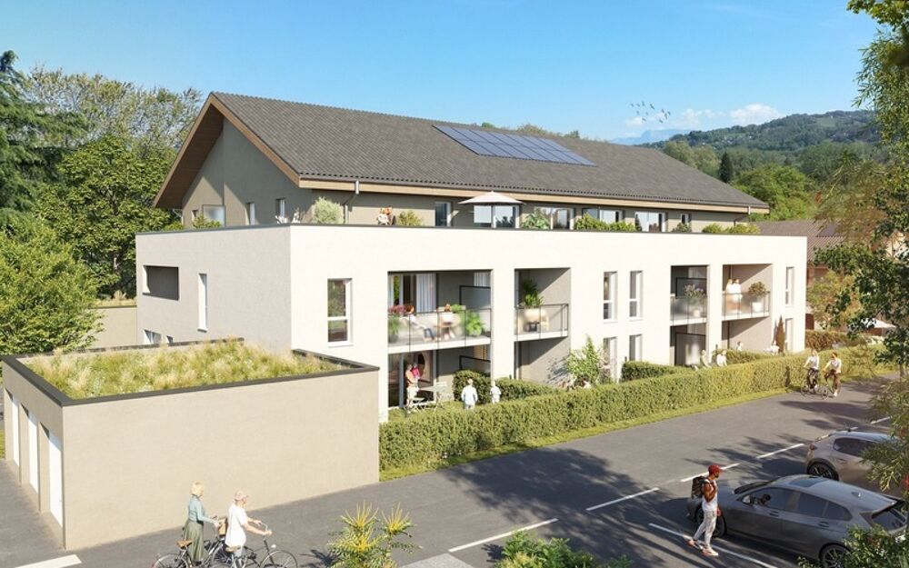 Vente Appartement ENTRELACS (ALBENS) – T3 NEUF AVEC JARDIN PRIVATIF DE 96 M² ET GARAGE Albens