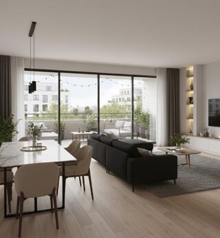  Appartement à vendre 3 pièces 61 m²