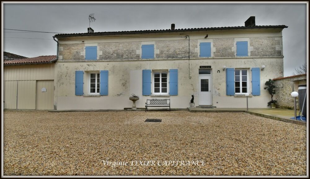 Vente Maison Dpt Charente Maritime (17),  vendre proche de MATHA maison P5 de 120 m - Terrain de 2 795,00 m - Plain pied Matha