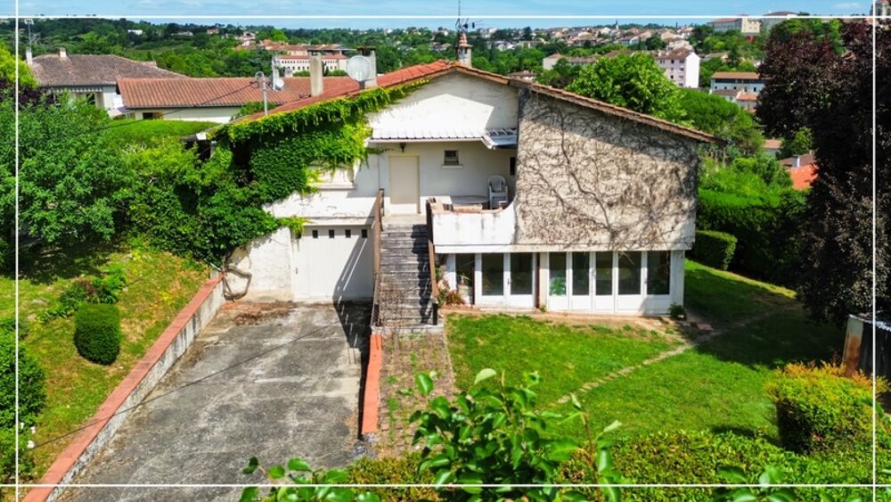 Maison 7 pièces de 164 m2 habitables sur 2407 m2 de terrain à AUCH : vivre à Auch comme à la campagne, avec la cathédrale en toi