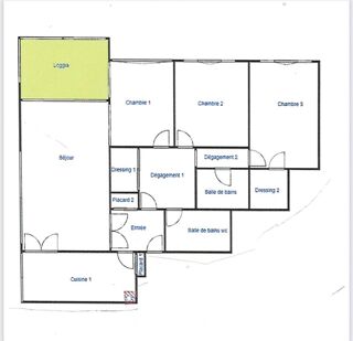  Appartement  vendre 4 pices 98 m