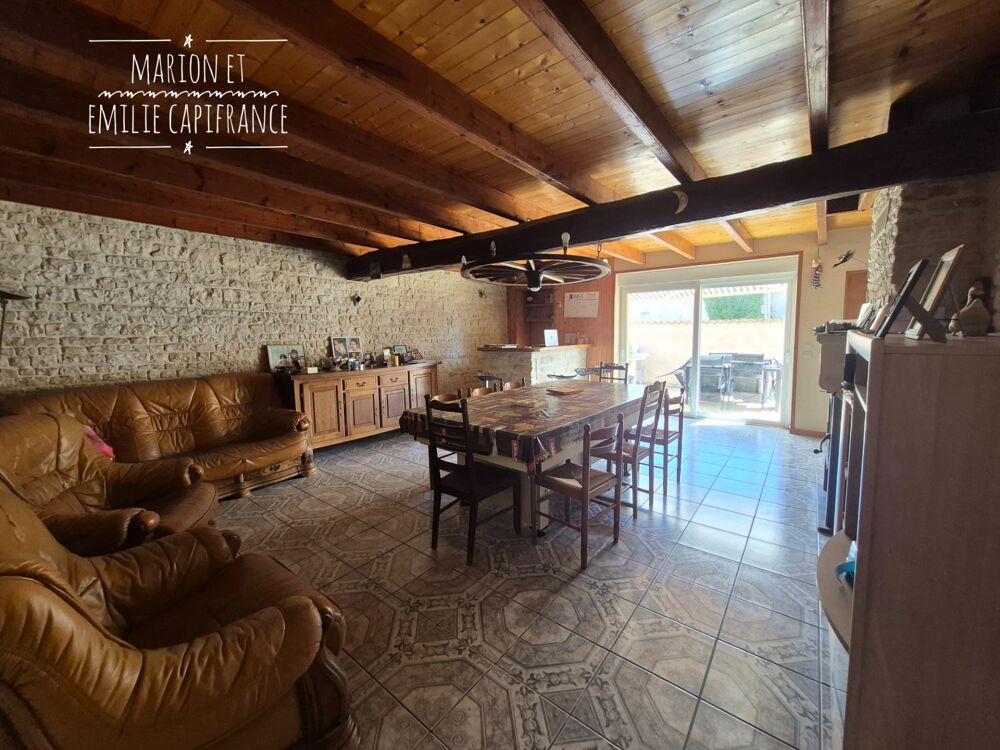 Maison à vendre 5 pièces SAINT SATURNIN DU BOIS (17) - Chabosse 3 chambres