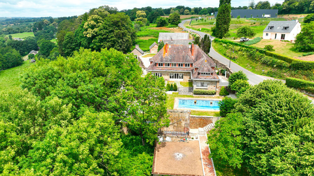 Dpt Orne (61), à vendre LONLAY L'ABBAYE propriete P13 de 300 m² - Terrain de 11 500 m²