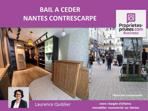44000 NANTES - BAIL A CEDER, LOCAL  36 m² - RUE CONTRESCARPE 56000 44000 Nantes