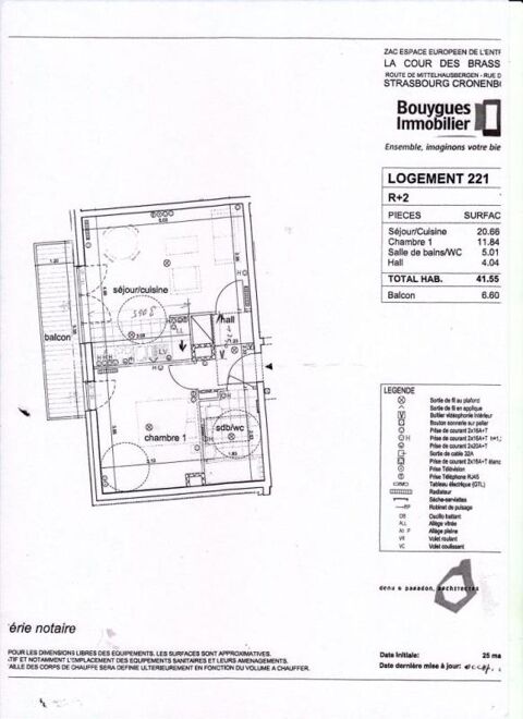  Appartement � louer 2 pi�ces 42 m�
