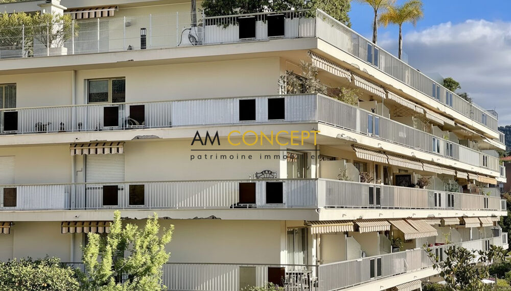Vente Appartement NICE GAIRAUT 2 pièces terrasse cave et parking Nice