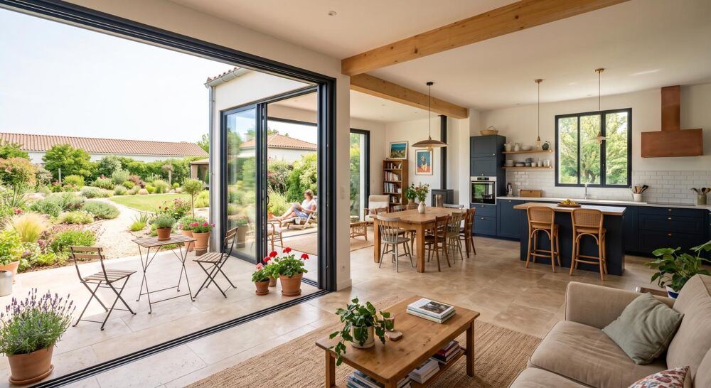 **Opportunité** Superbe maison PLAIN PIED de 4 chambres avec CLIMATISATION, grand jardin + garage et place de stationnement !***