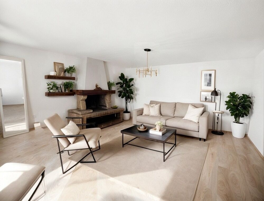 Vente Maison Maison plain-pied à Rougé (44) – 120 m² – Terrain 1 400 m² – Fort potentiel d'aménagement Rouge