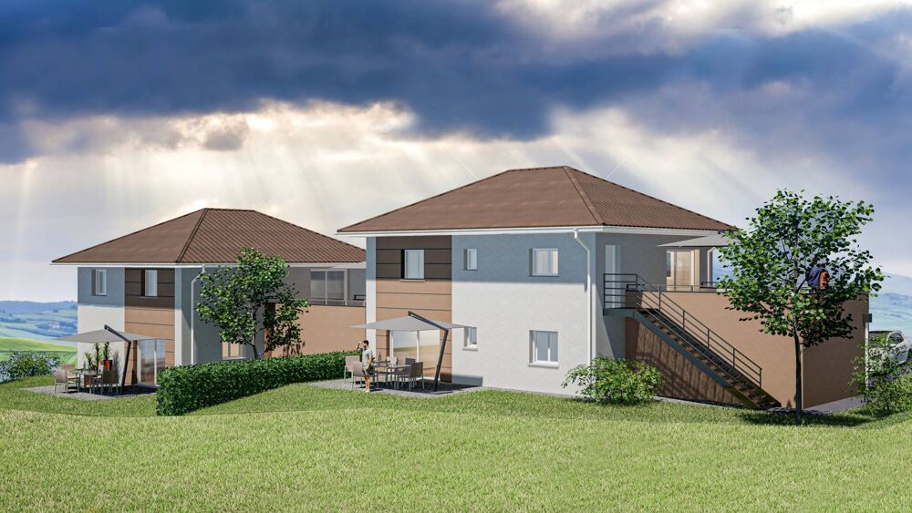 Appartement à vendre 3 pièces en Rez-de-Jardin VULBENS (74)