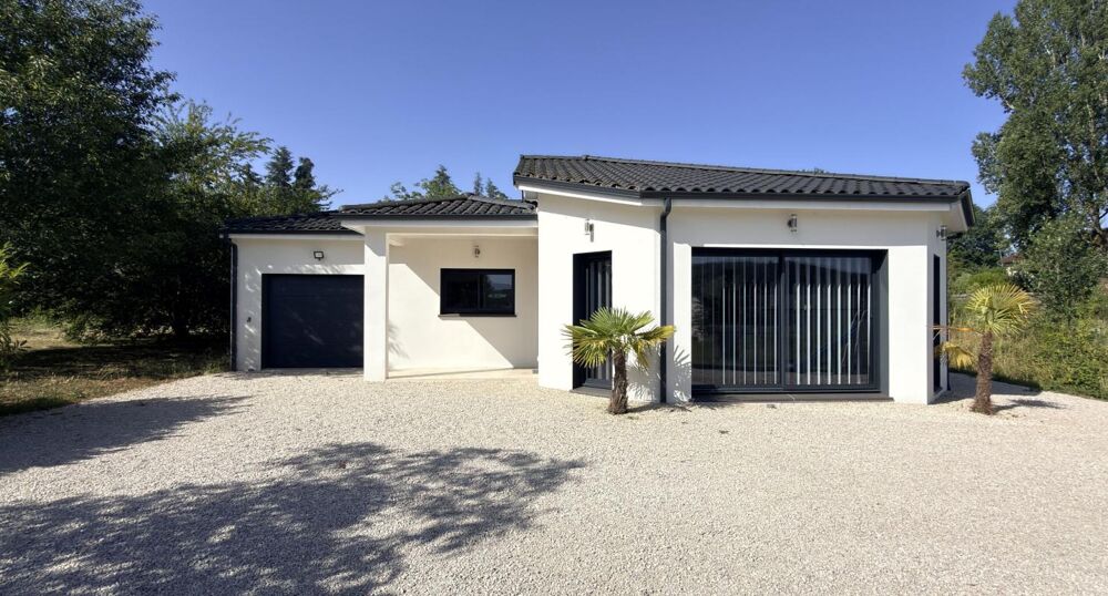 Maison contemporaine T4 avec garage à 5 minutes de CAHORS