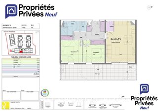 Vente Appartement Appartement  3 pièce(s) 61.98 m2 Narbonne