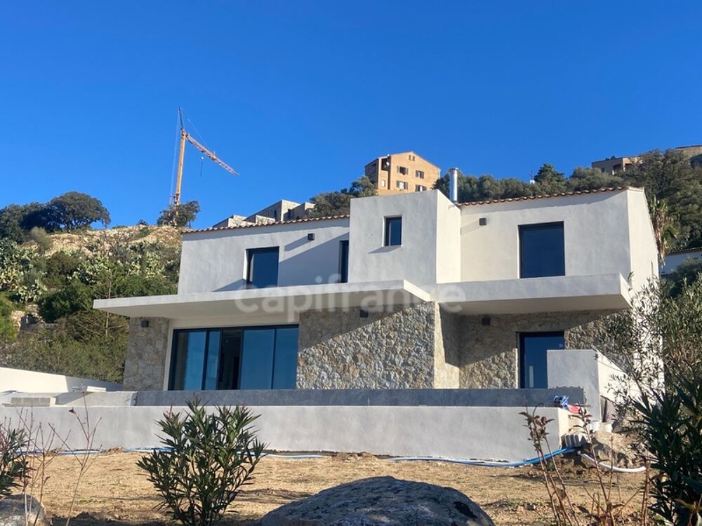 Vente Maison Dpt Corse (20),  vendre LUMIO maison P6 de 205 m vue mer sur terrain de 1800 m Lumio