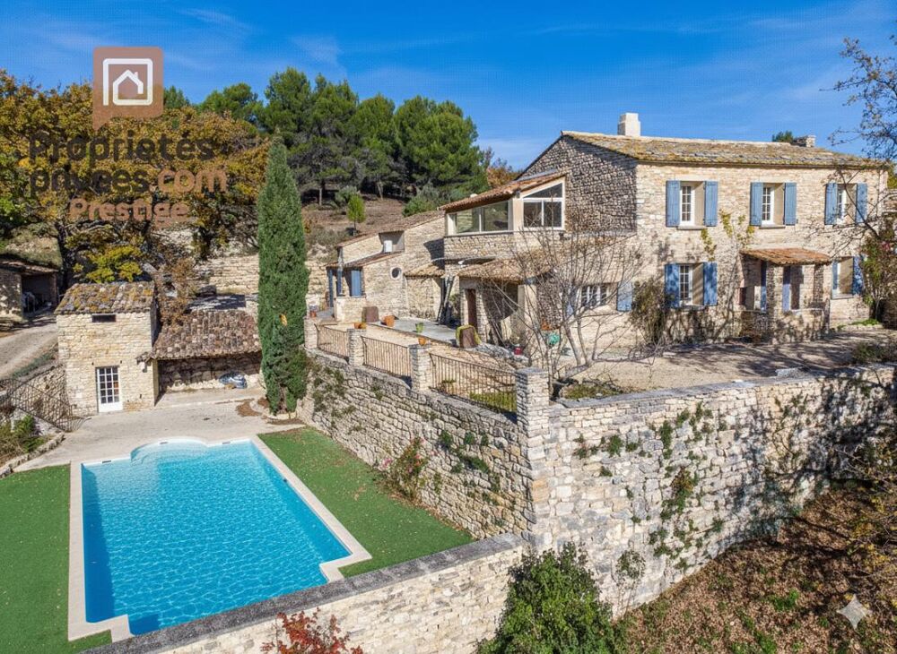 Vente Maison Bastide en pierres à proximité de GORDES - avec gîte indépendant - Piscine Murs