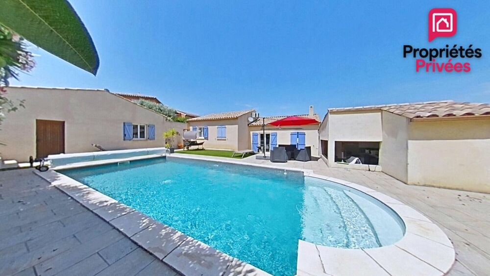 Vente Maison Maison Ouveillan 4 pièce(s) 90 m2, piscine, garage Ouveillan