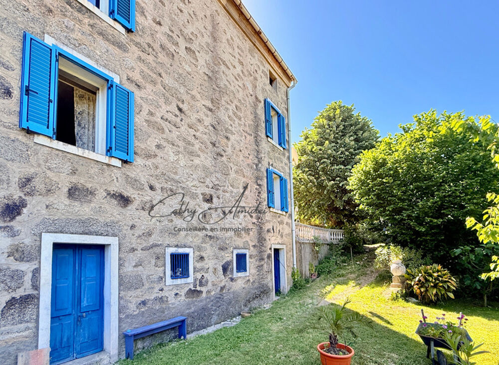 Vente Maison GUAGNO (Corse) : A vendre, maison en pierres avec dépendance, jardin, vue dégagée Guagno