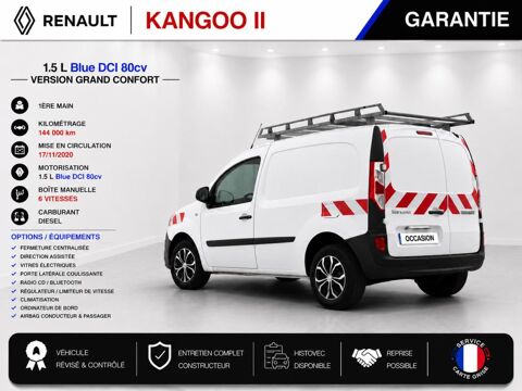 Kangoo Express 1&deg; Main / 1.5L Bleu DCI 80cv Pack GRAND CONFORT CLIM/REGUL/G 2021 occasion 60430 Abbecourt