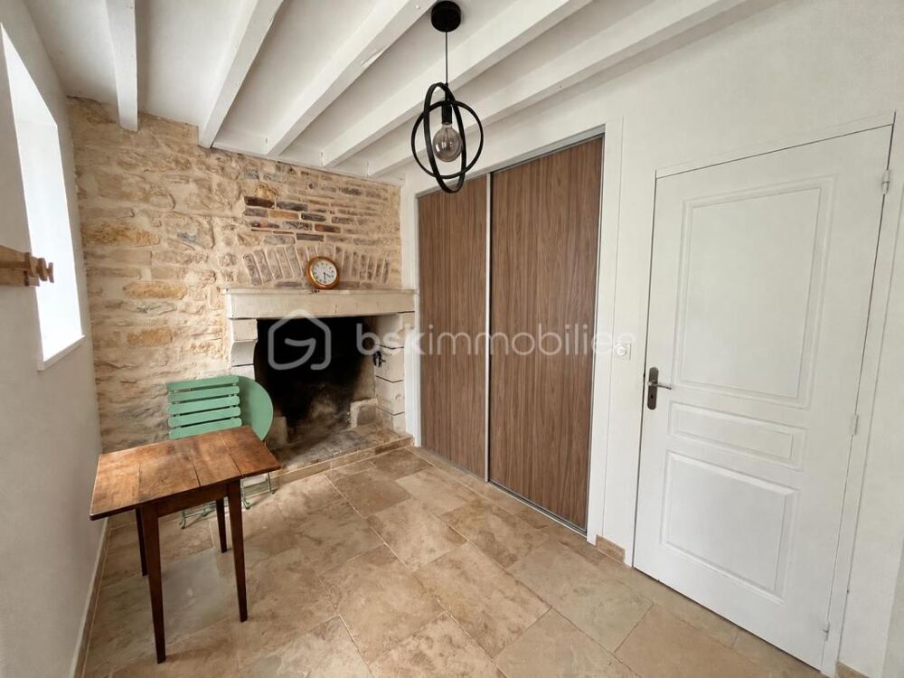 Vente Maison Corps de ferme rénové avec cachet de 116m² - Terrain clos de 1 250m² sans vis-à-vis Chaulgnes