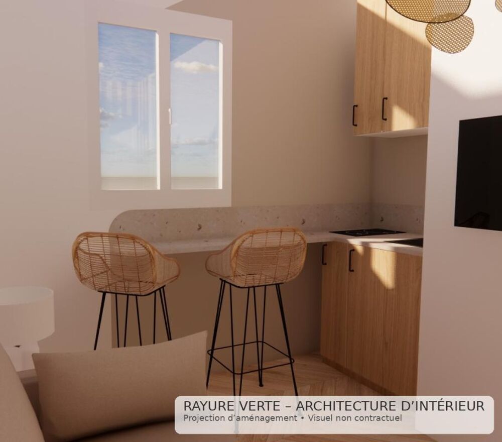 Vente Appartement MONTMARTRE  - ABBESSES - STUDETTE AU CALME SUR COUR - ADRESSE RARE Paris 18