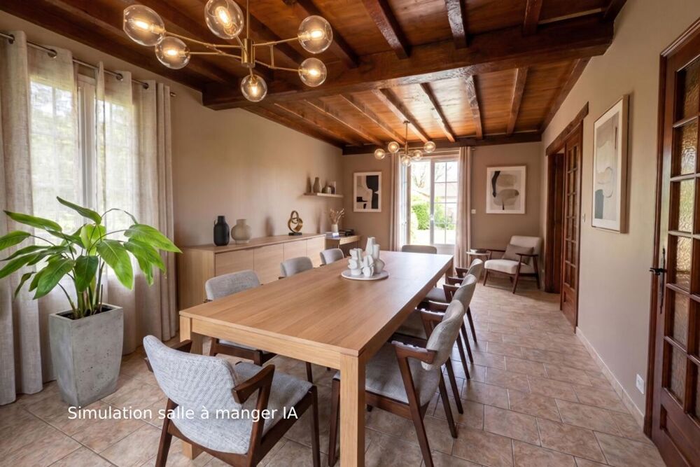 NOUVEAUTÉ ! Saint-Pardoux-la-Rivière : Pavillon de 133 m² sur un parc de 3 609 m²