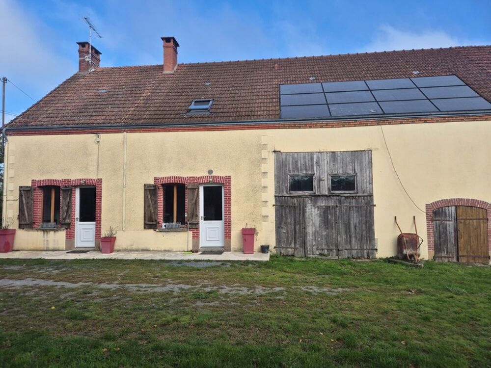 Maison à vendre 5 pièces 3 chambres terrain 1500 m² dépendances ORSENNES (36)
