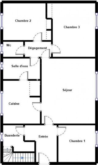  Maison  vendre 4 pices 75 m