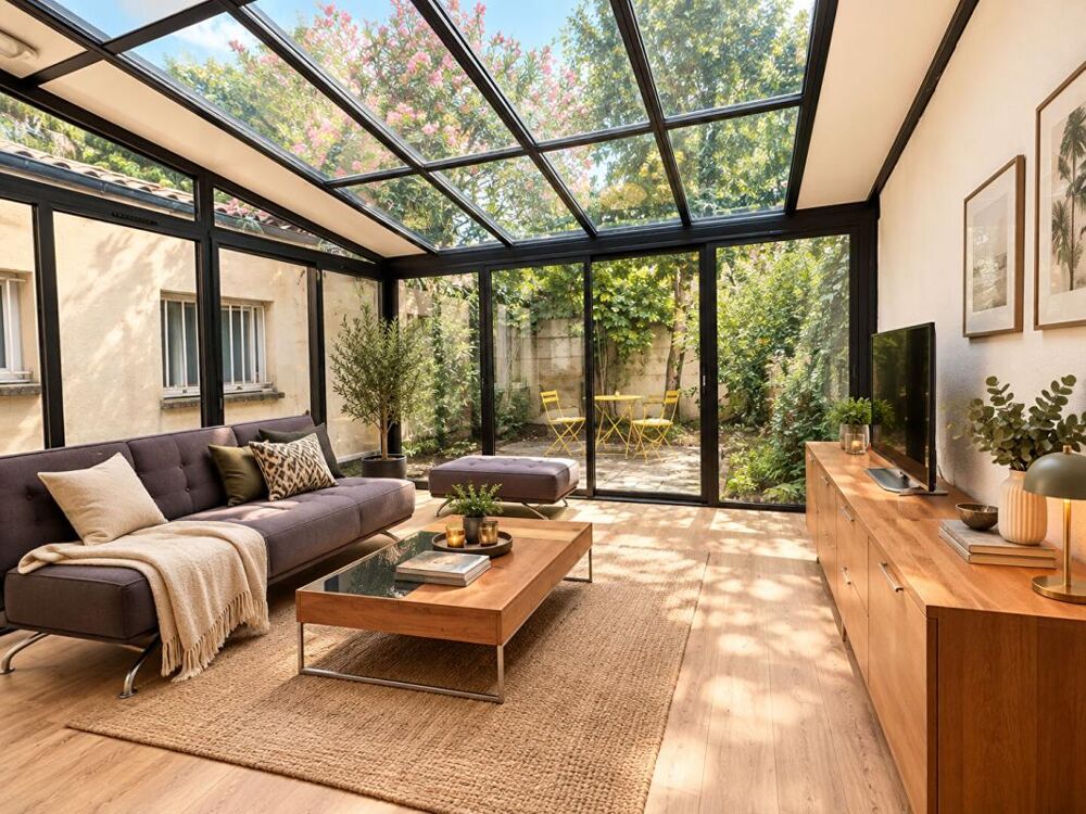 Vente Appartement Bordeaux Centre ville, 2 pièces 52 m2 avec jardin 50m2 et cave Bordeaux