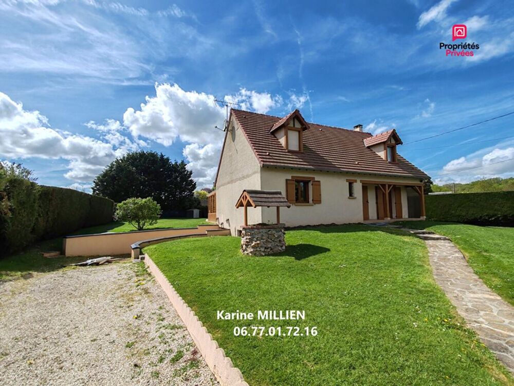 MARCILLY LA CAMPAGNE 27320 Maison individuelle sur sous-sol total - 1 étage - 4 chambres - Cabanon de jardin - Terrain - 253000