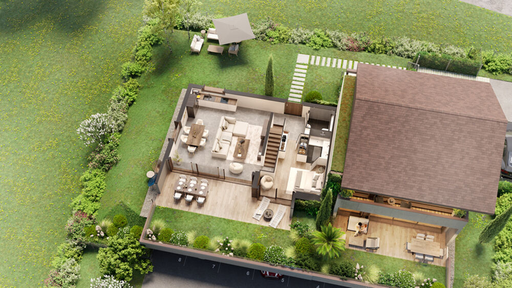 maison à vendre 6 pièces 210m² EVIAN LES BAINS (74)