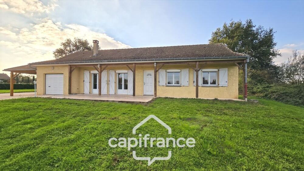 Maison à vendre 5 pièces avec 4613 m² de terrain à SAINT MARTIN EN BRESSE (71)