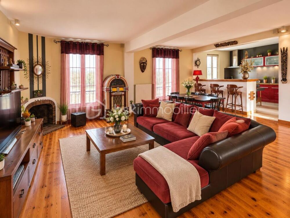 Vente Propriété/Château Propriété de caractère en bord de Seine de 320 m² avec dépendance et terrain de 2 300m2 Le coudray montceaux