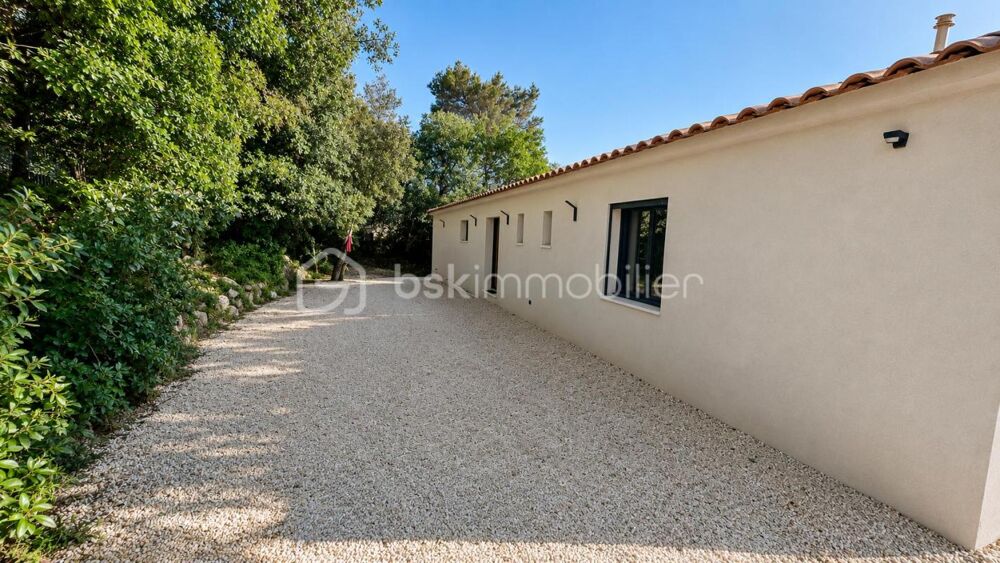 Vente Maison ACHAT Villa contemporaine RT 2012 de plain-pied – 130 m² habitables + 130 m² aménageables – Piscine – Terrain 1 500 m² Flassans sur issole
