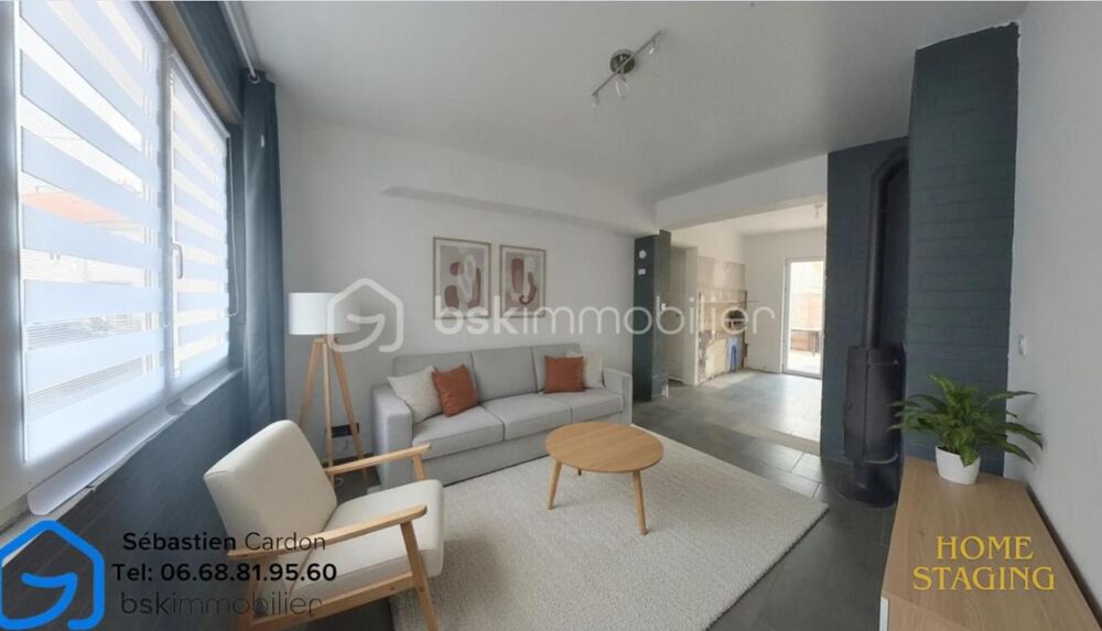 Vente Maison Maison semi individuelle  Panneaux solaires sous garantie décennale Courrieres