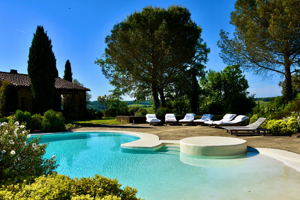 Vente Propriété/Château Dpt Gers (32), à vendre BAZIAN propriété P12 de 430 m² avec piscine et terrain de tennis - Terrain de 1,60 Ha Auch