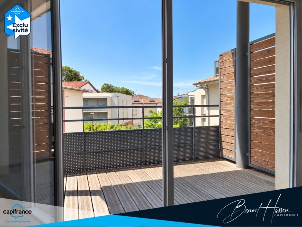 Appartement T2 de 43m² avec balcon de 6m² (parking inclus)