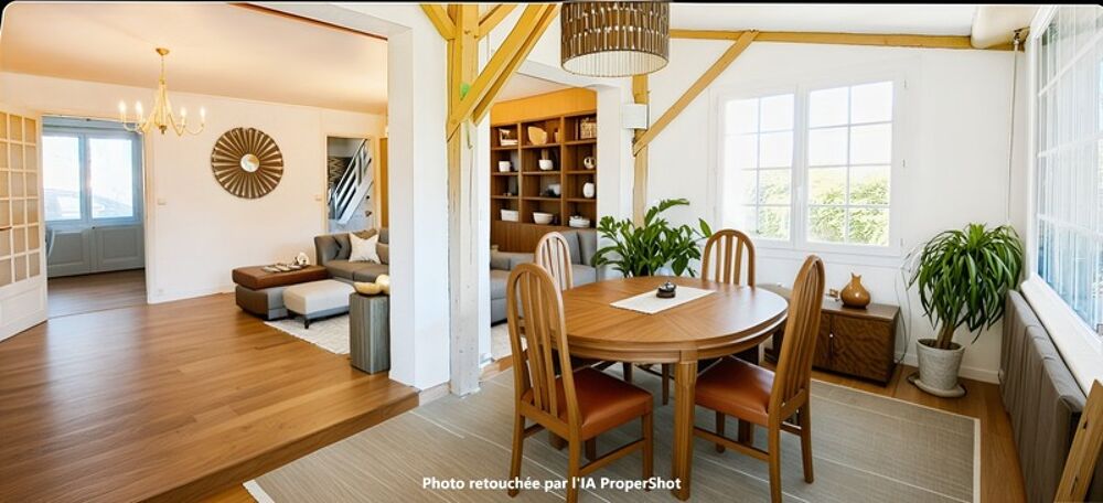 Vente Maison Dpt Vienne (86), Située à COUHE maison rénovée P8 d'environ 150m² - Terrain de 457 m²- commodités de PLAIN-PIED Couhe