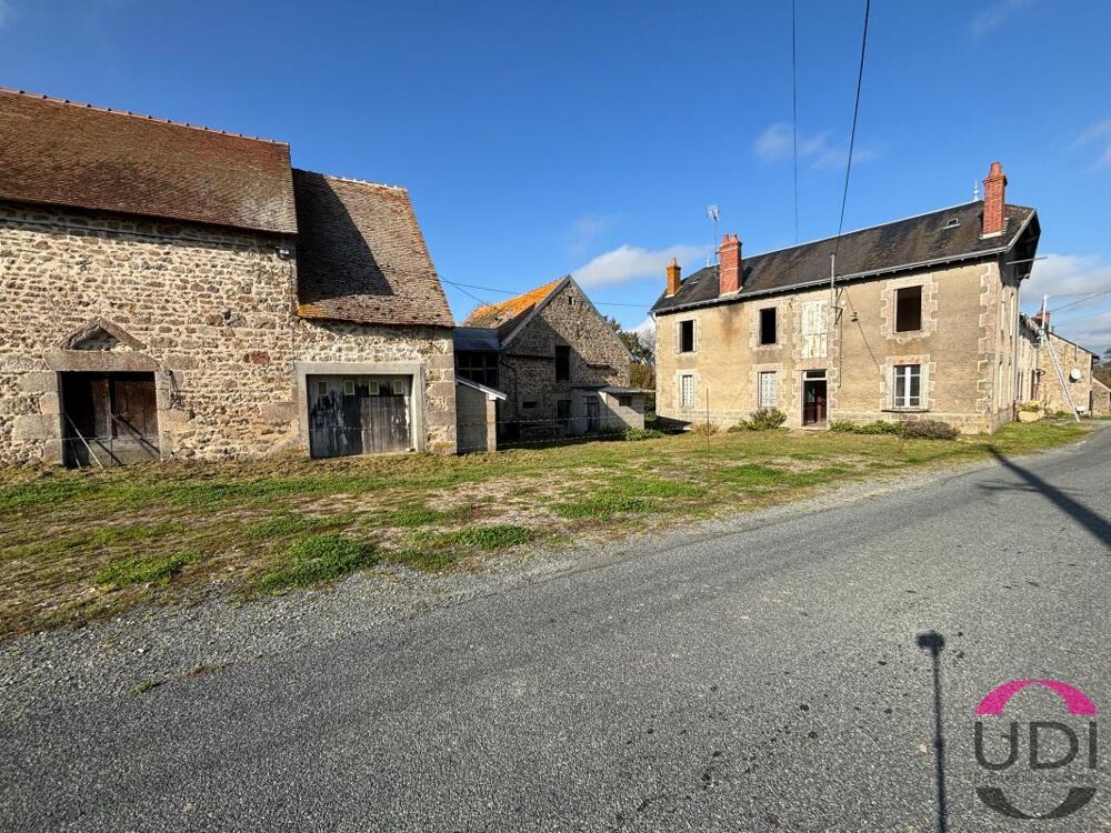 À vendre à Lavaufranche : Superbe corps de ferme en pierre avec potentiel exceptionnel !