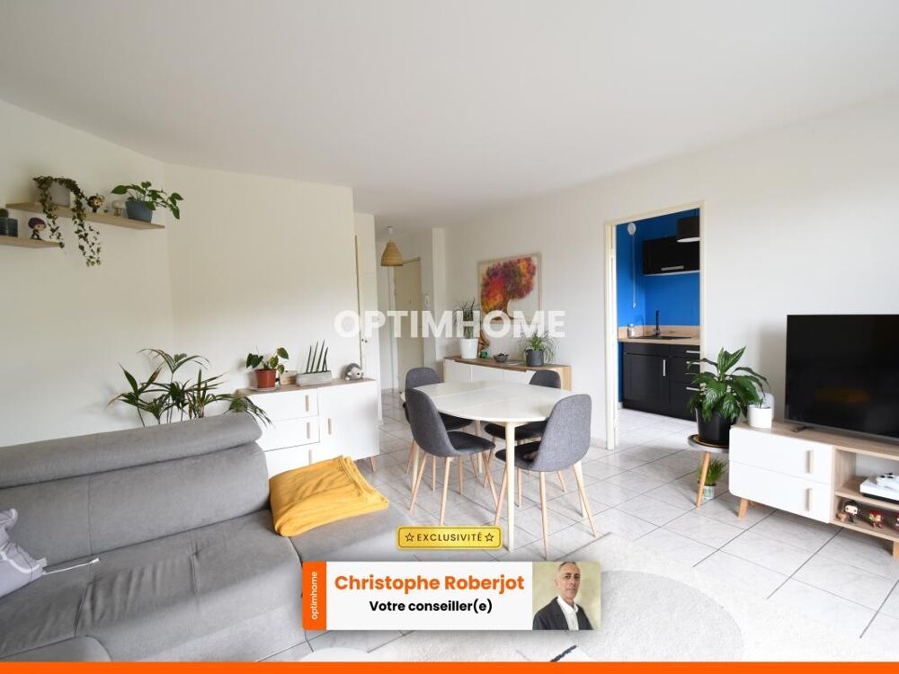 Joli appartement avec balcon et parking dans petite copropriété au pied de tous les commerces et transports de Châtenoy le royal
